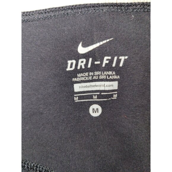 Nike Dri-Fit Black Leggings With UNOH Print Womens M workout running comfort - Picture 5 of 6